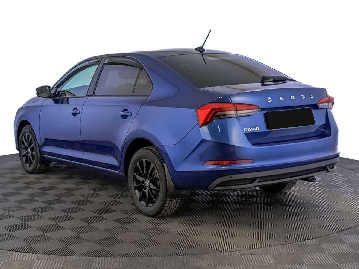 Б/У Шкода Рапид 2021 года. Фото: #6