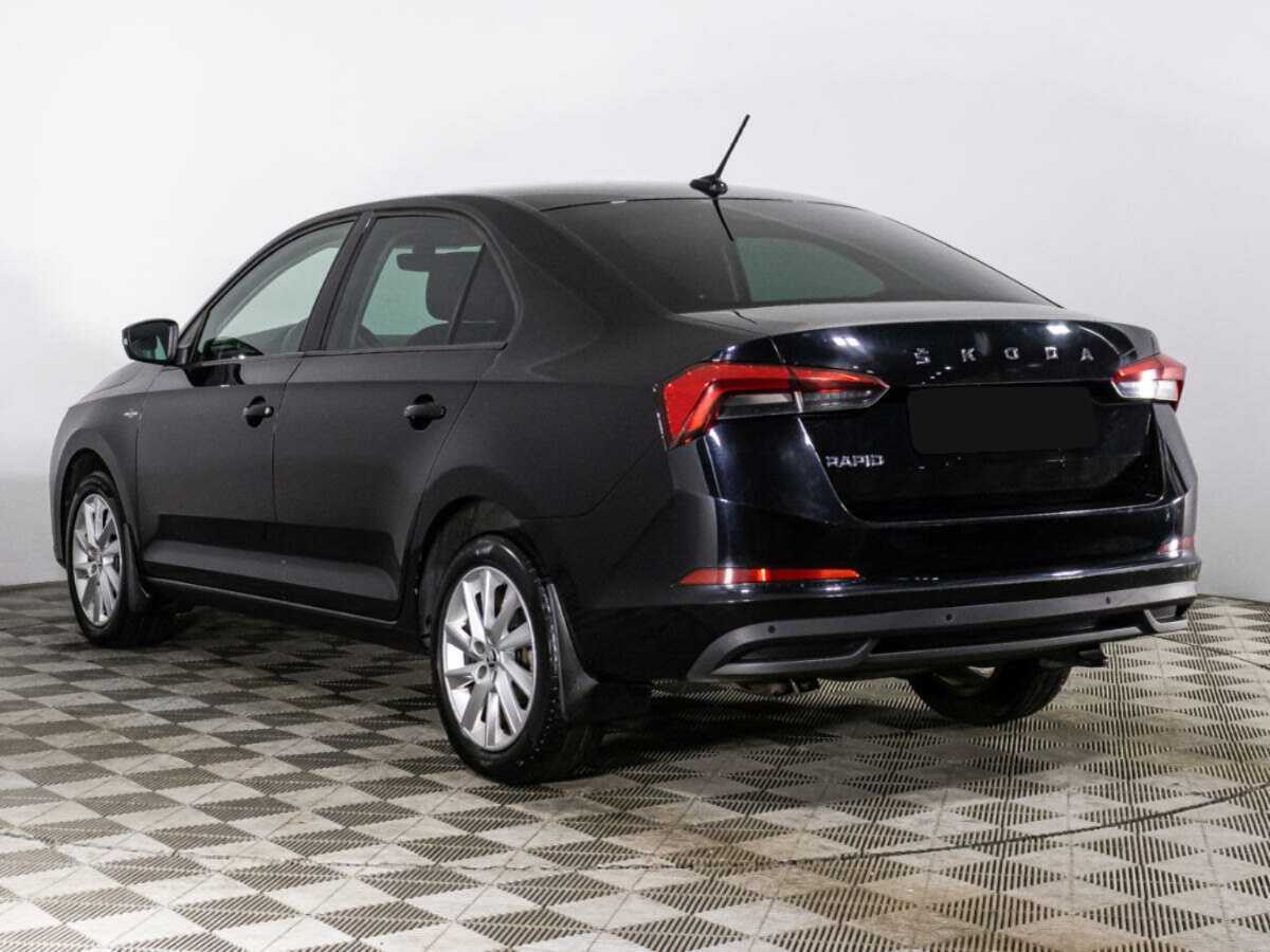 Б/У Шкода Рапид 2021 года. Фото: #6