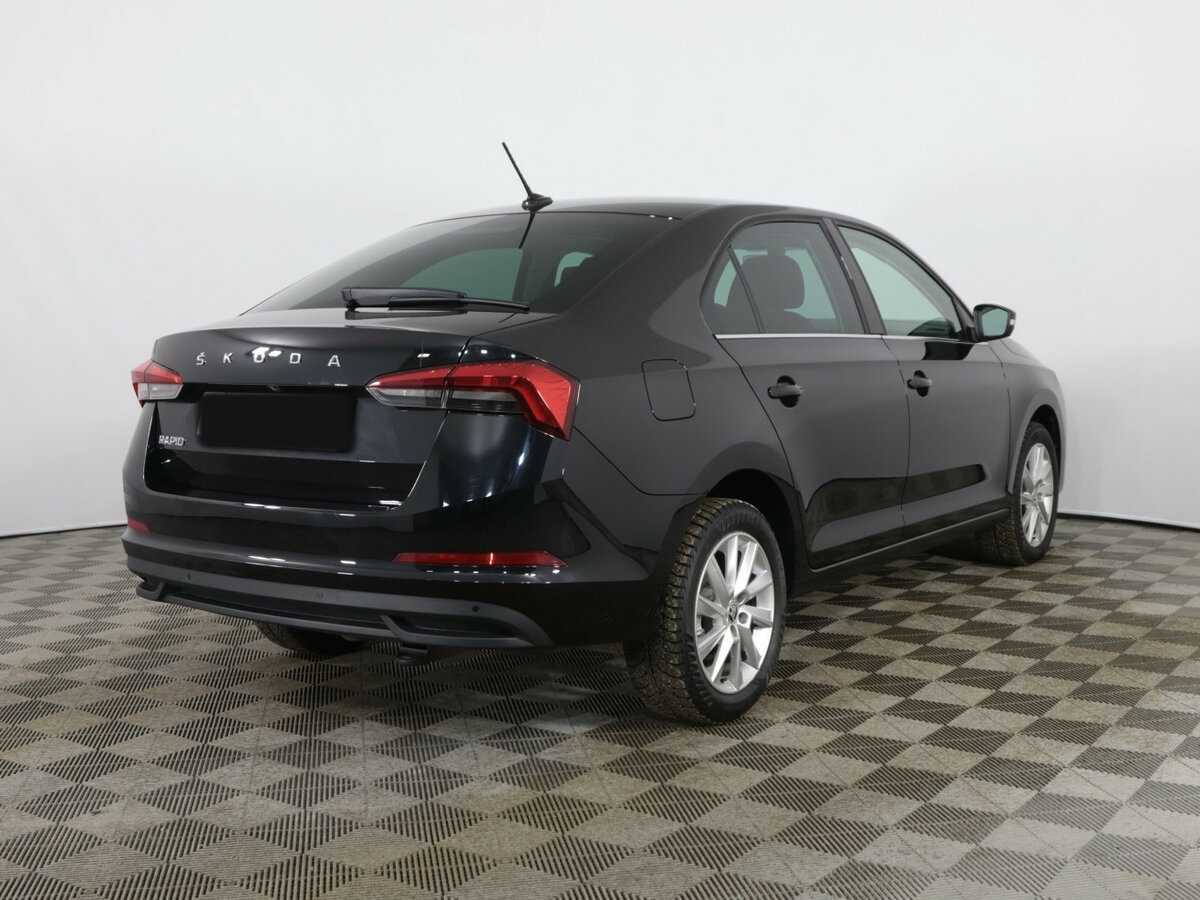 Б/У Шкода Рапид 2021 года. Фото: #3