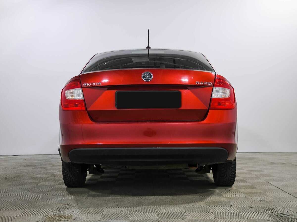 Б/У Шкода Рапид 2016 года. Фото: #4