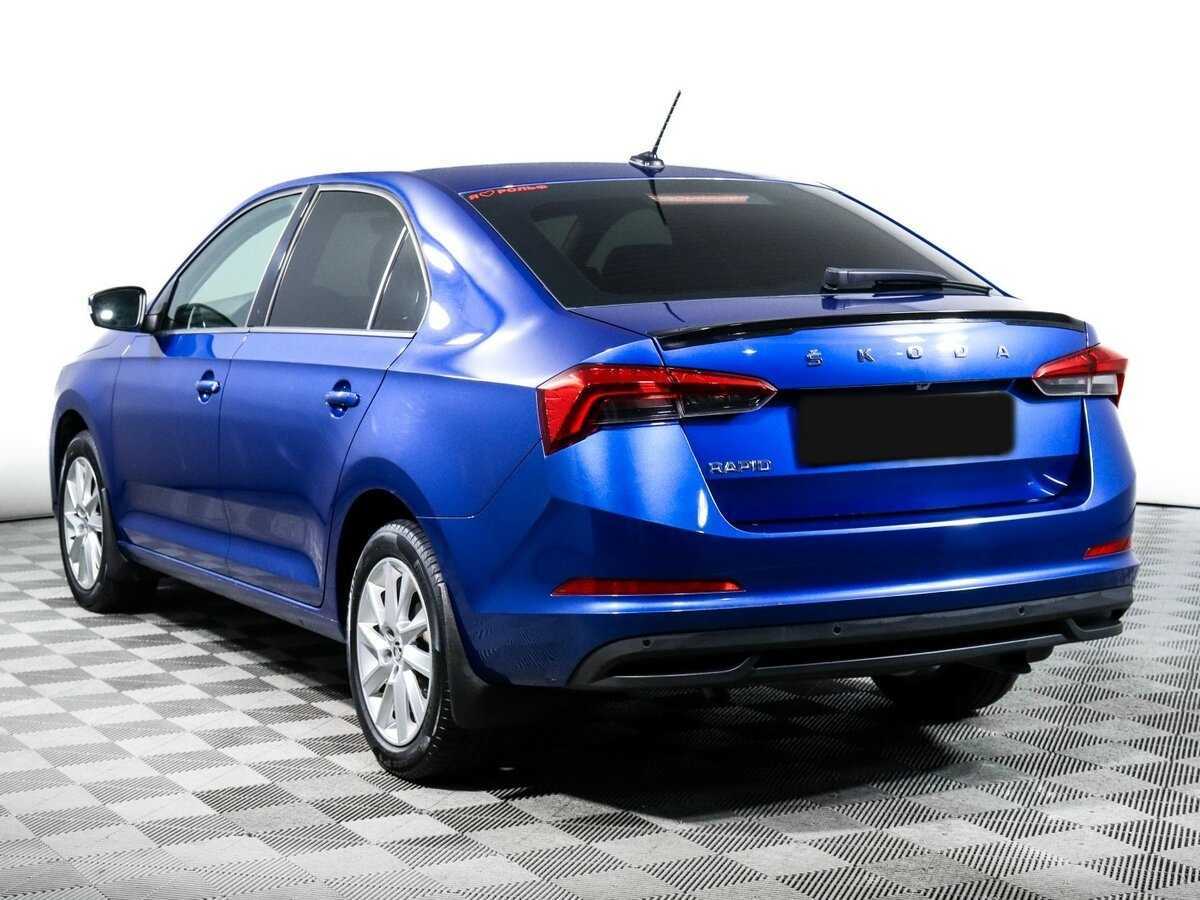 Б/У Шкода Рапид 2021 года. Фото: #6