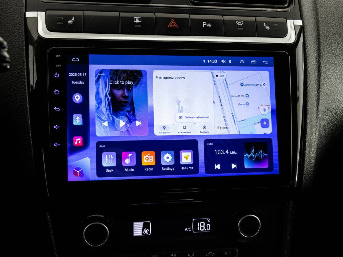 Б/У Фольксваген Поло 2017 года. Фото: #12