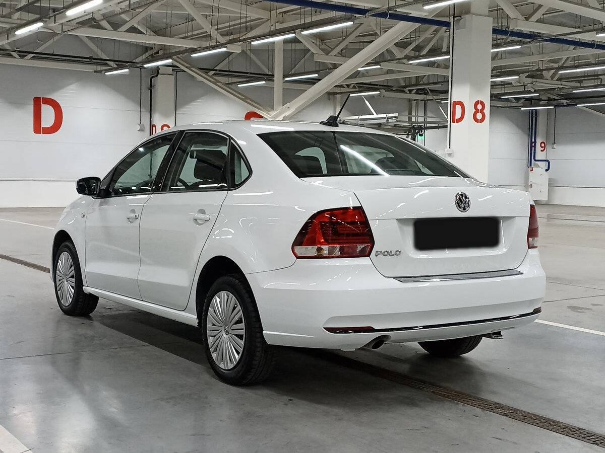 Б/У Фольксваген Поло 2018 года. Фото: #6