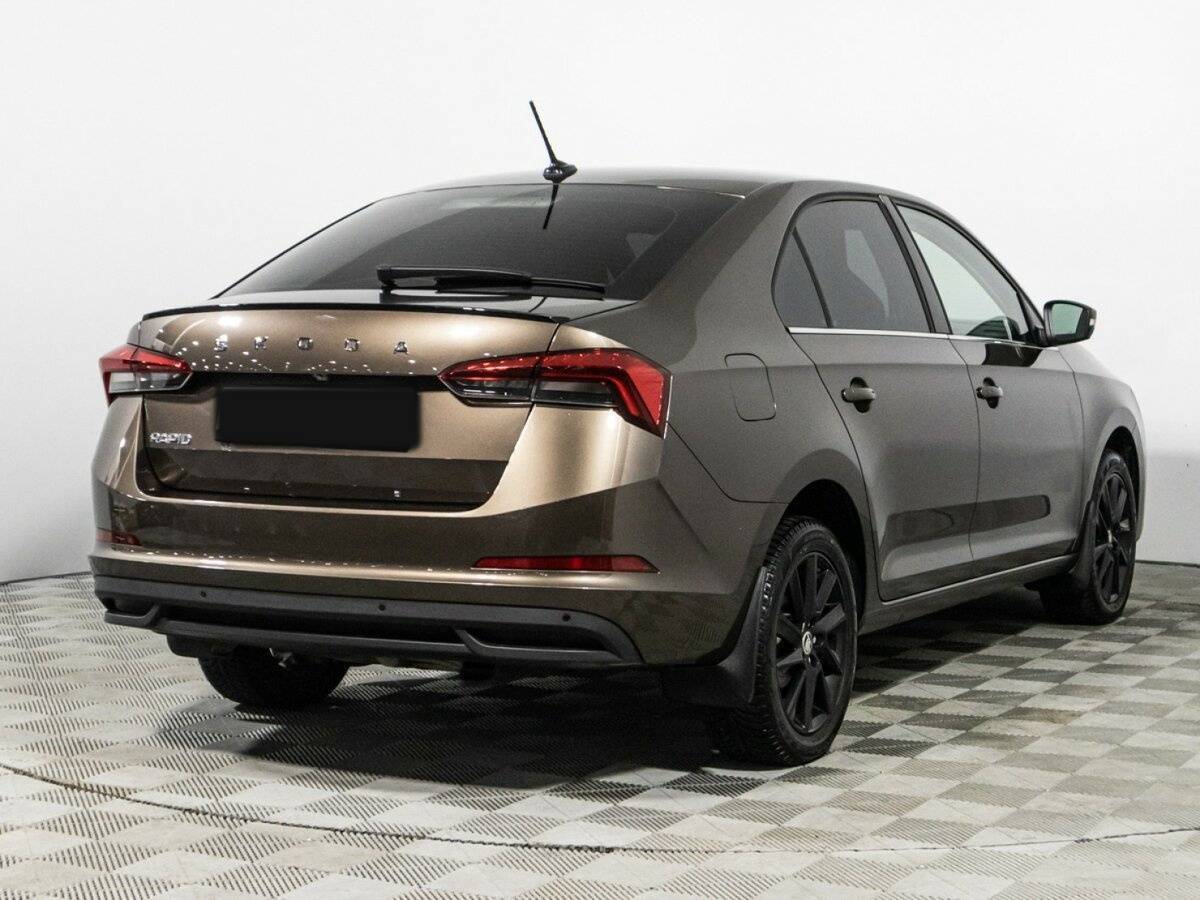 Б/У Шкода Рапид 2022 года. Фото: #4