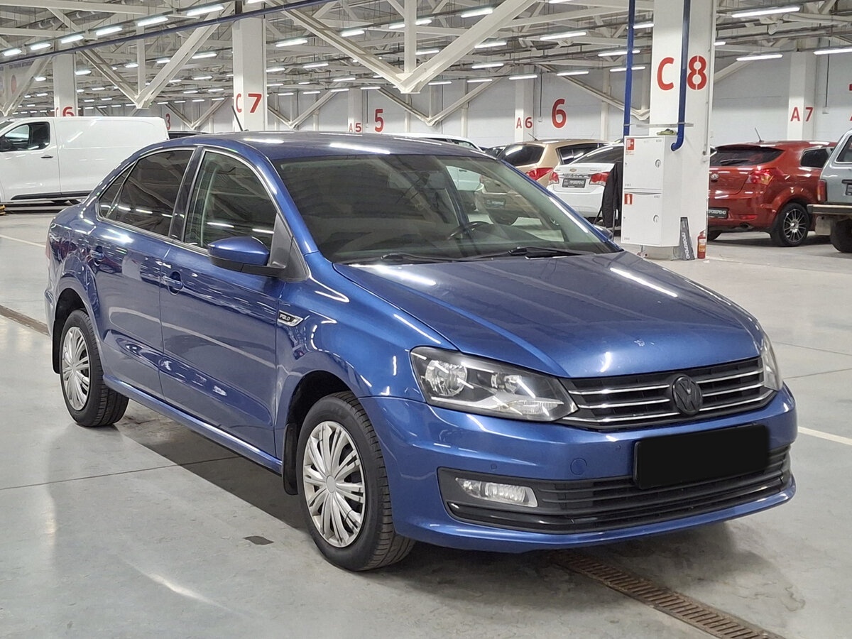 Б/У Фольксваген Поло 2018 года. Фото: #2