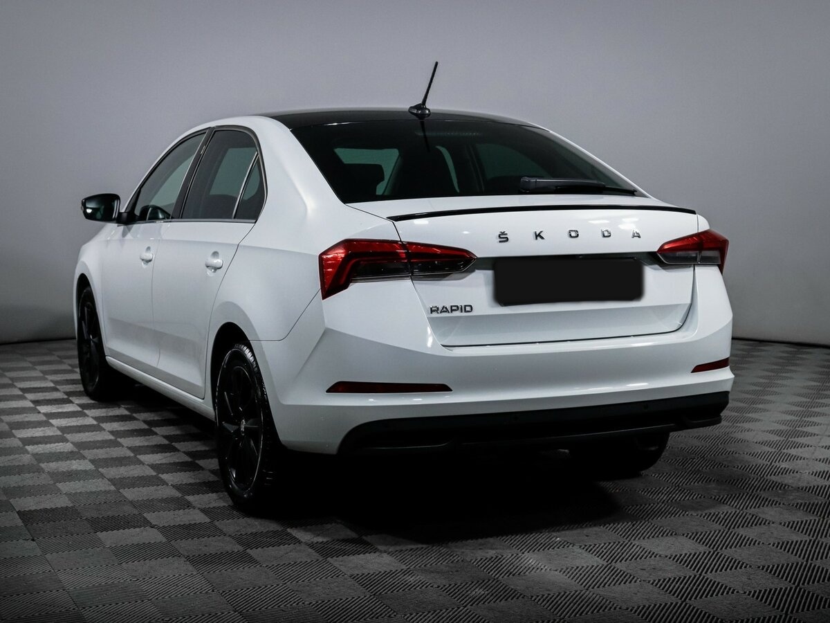 Б/У Шкода Рапид 2021 года. Фото: #5